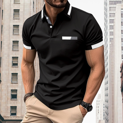 Thorsten™ •  Elegantes und sportliches Herren-Kurzarm-Poloshirt