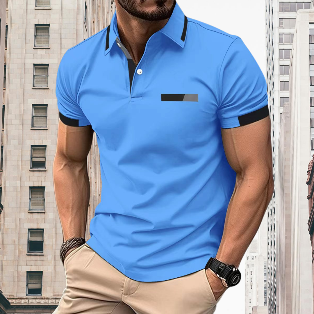 Thorsten™ •  Elegantes und sportliches Herren-Kurzarm-Poloshirt