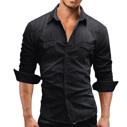 Axel™ •  Robustes und frisches Langarmhemd für vielseitige Outfits.