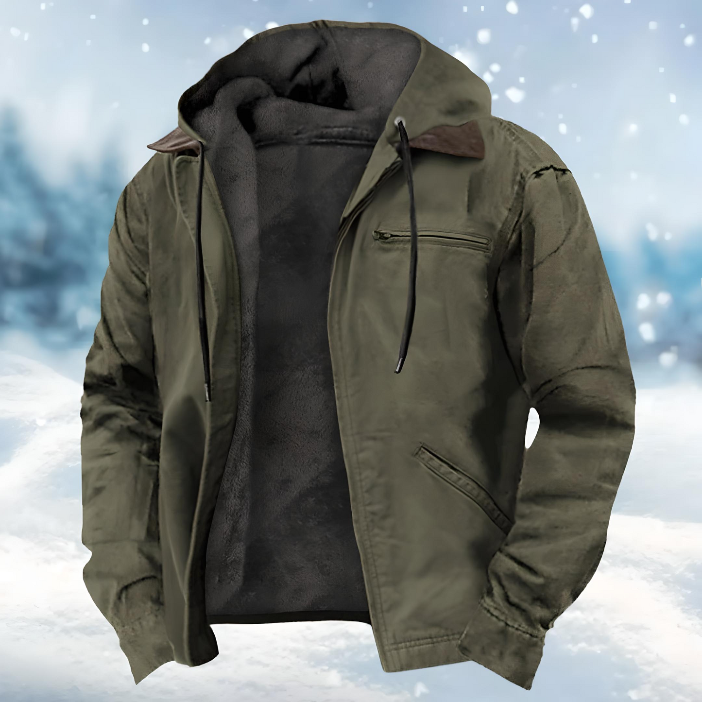 Felix™ • Jacke mit Kapuze aus Premium-Material für kalte Tage