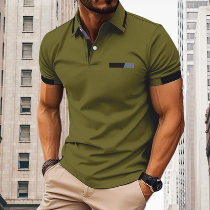 Thorsten™ •  Elegantes und sportliches Herren-Kurzarm-Poloshirt