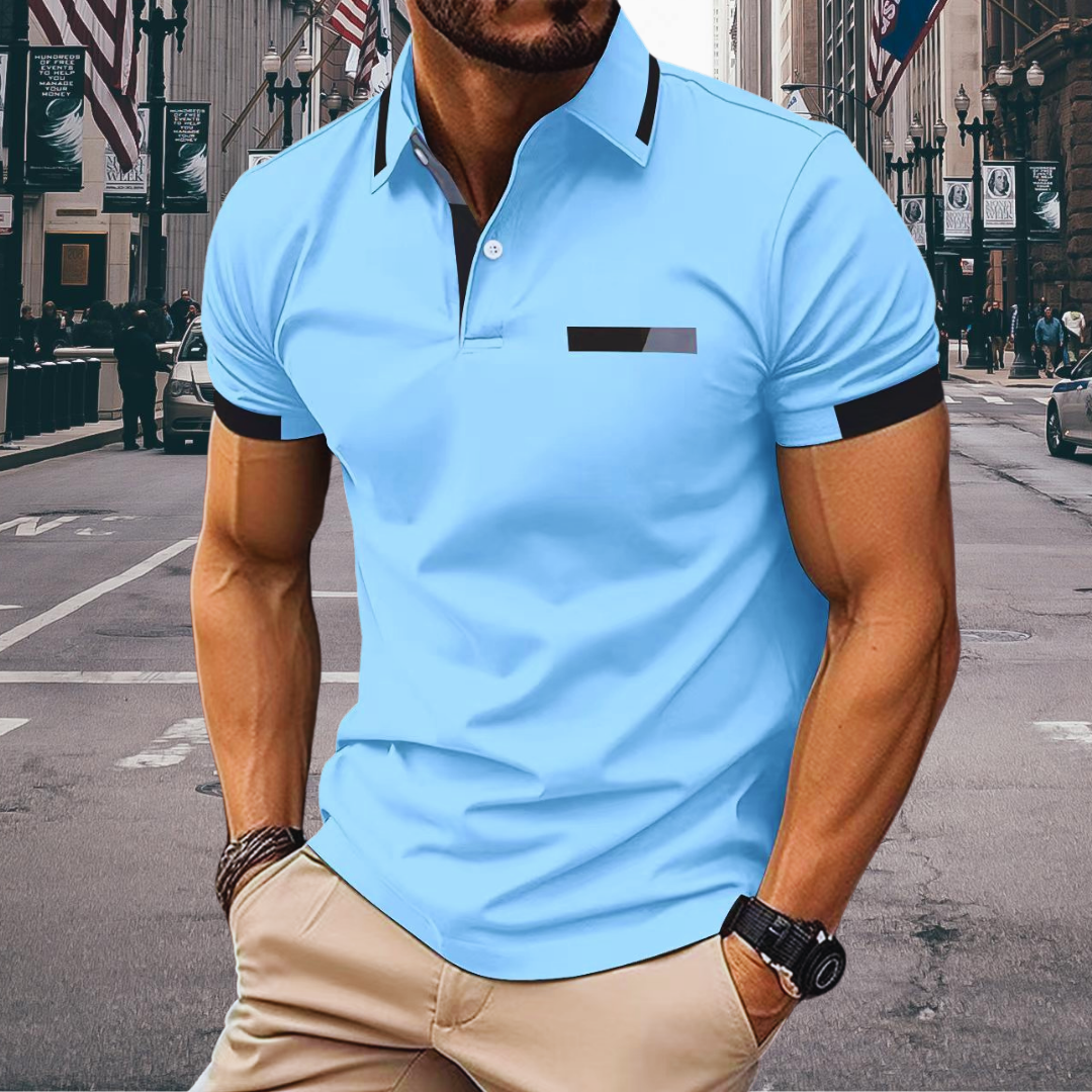 Thorsten™ •  Elegantes und sportliches Herren-Kurzarm-Poloshirt