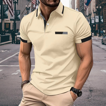 Thorsten™ •  Elegantes und sportliches Herren-Kurzarm-Poloshirt